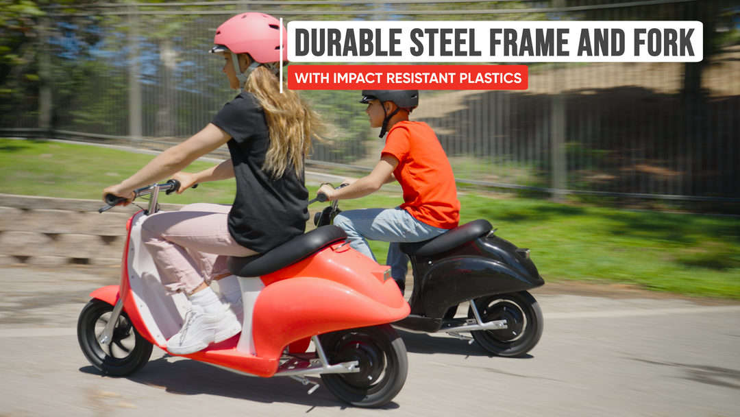 Razor Pocket Mod - Miniature Euro-Style Electric Scooter for Ages 8+, Onyx-Black - VMInnovations