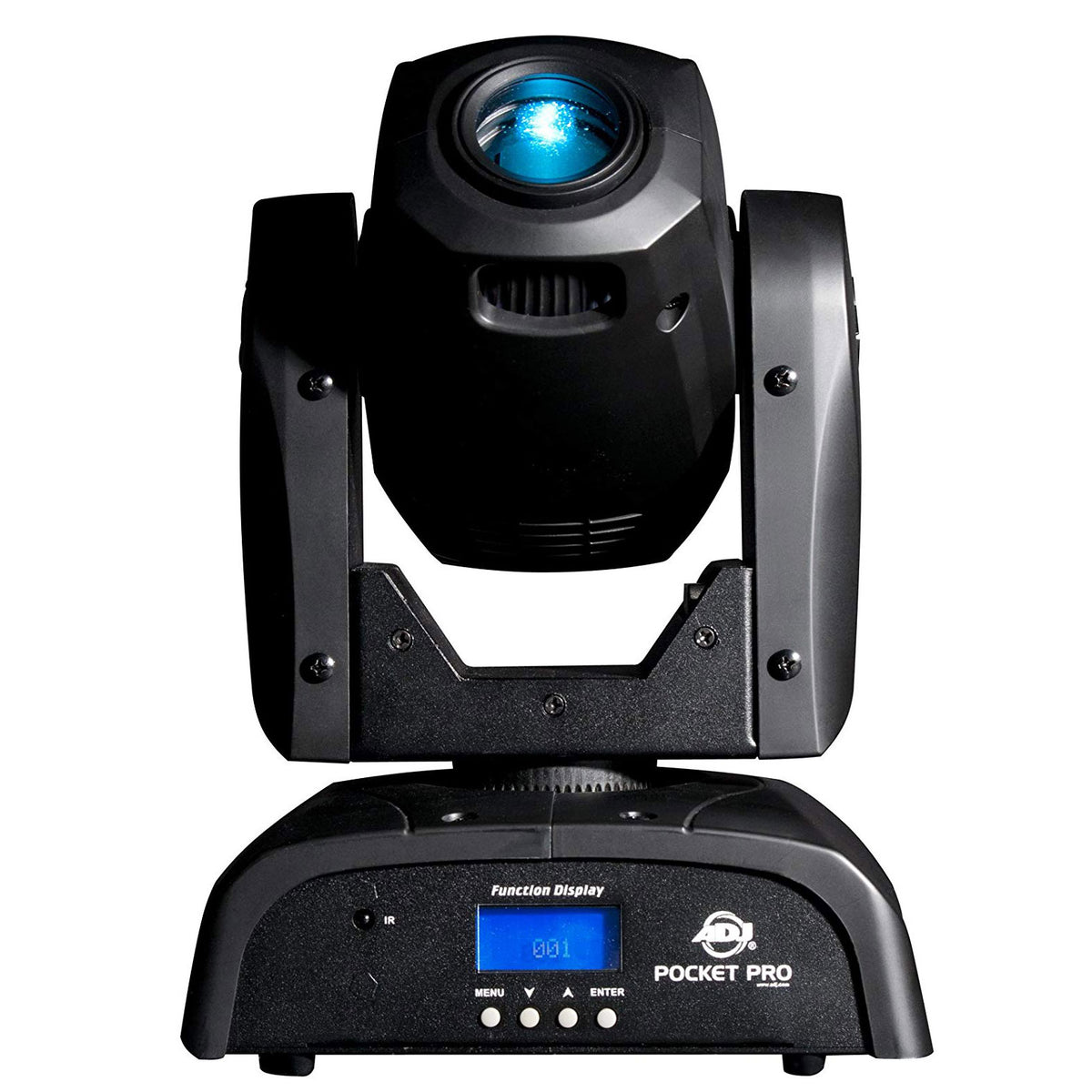 ADJ POCKET PRO 25W LED Mini Compact Spot Moving Head Light w/ 7 Colors (4 Pack)
