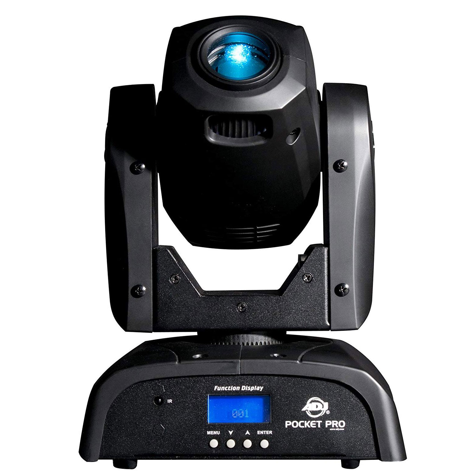 ADJ POCKET PRO 25W LED Mini Compact Spot Moving Head Light w/ 7 Colors (4 Pack)