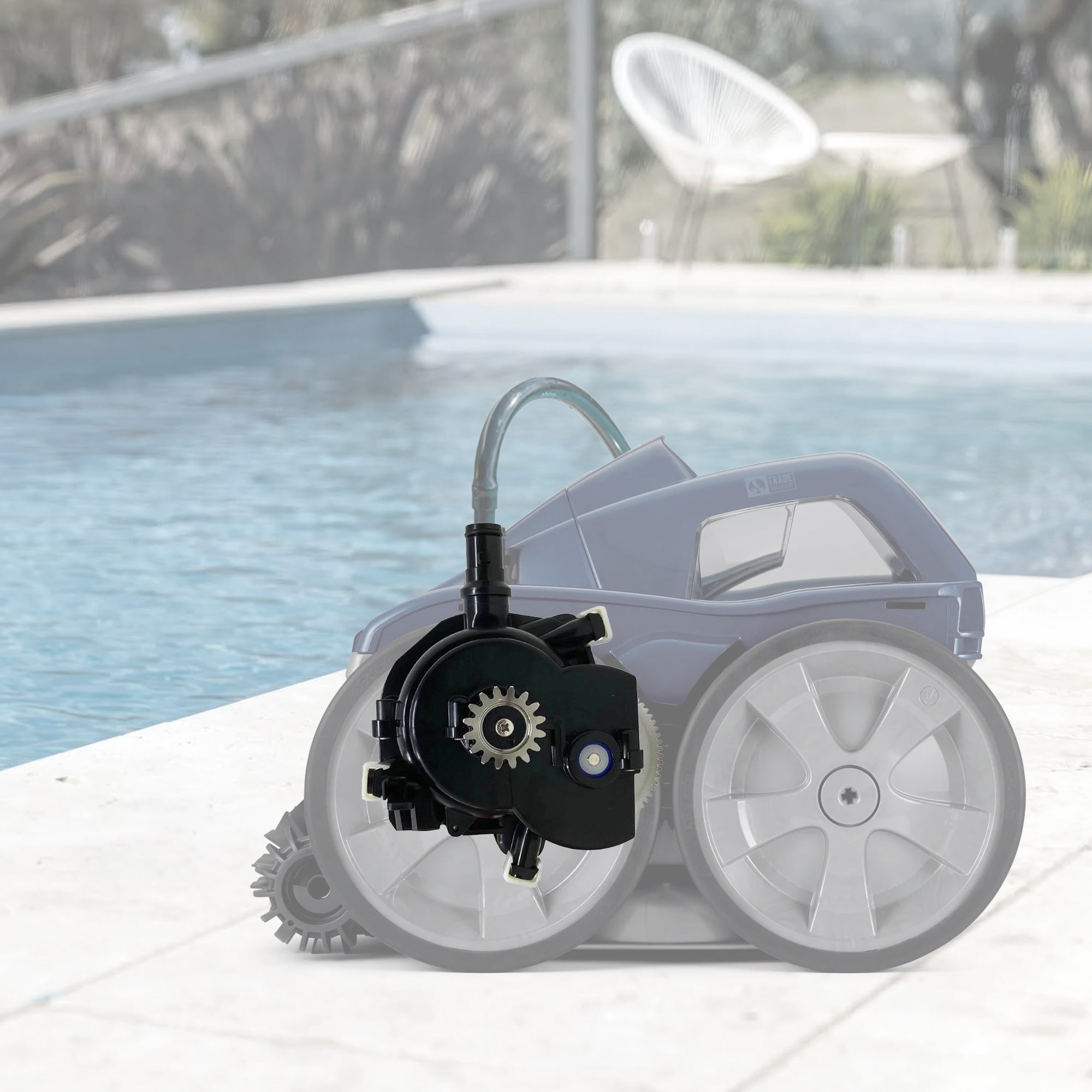 Polaris Replacement Quattro Sport Pressure Side Pool Cleaner Engine with O-Ring - VMInnovations