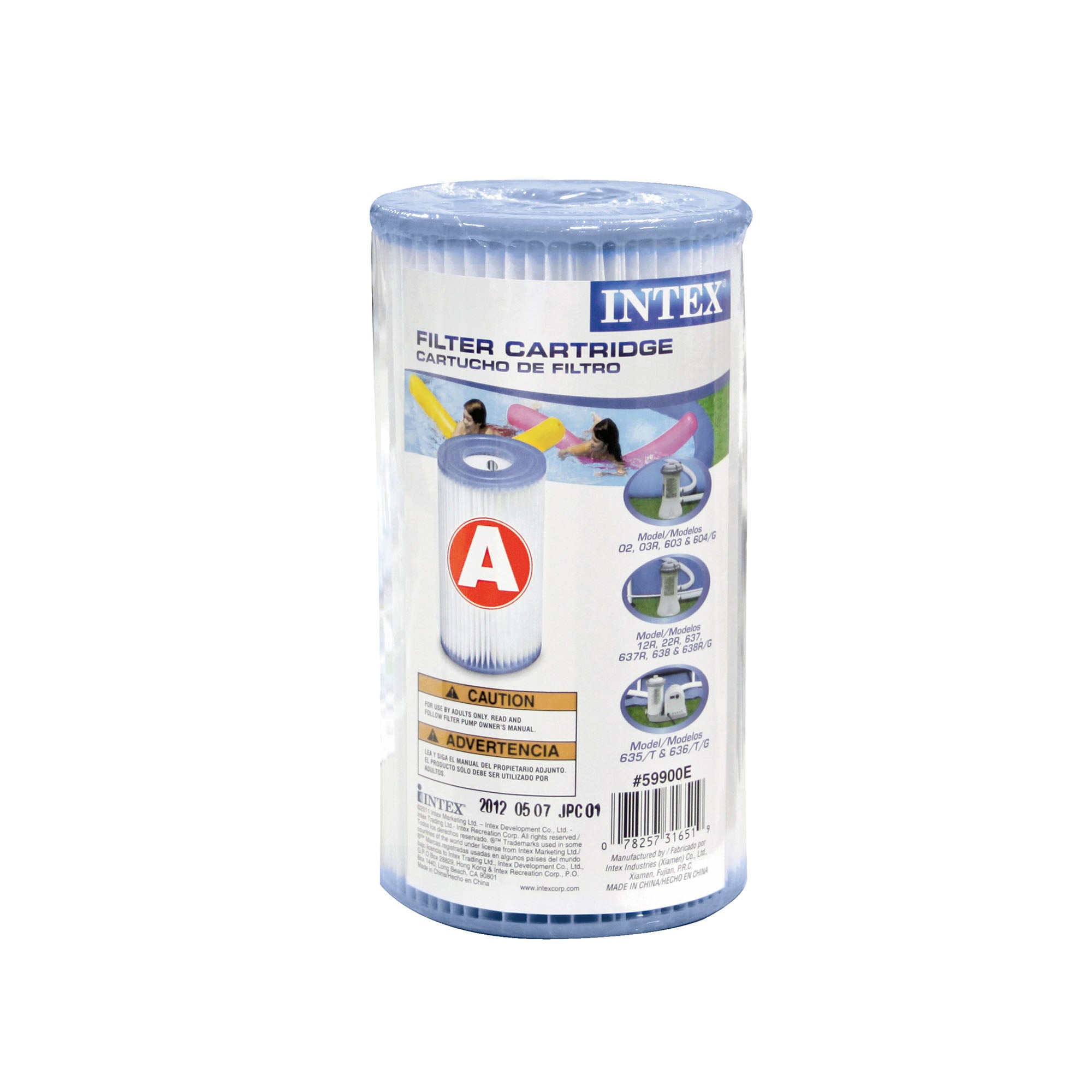 Intex 29000E Pool Easy Set Type A Replacement Filter Pump Cartridge, (2 Pack) - VMInnovations