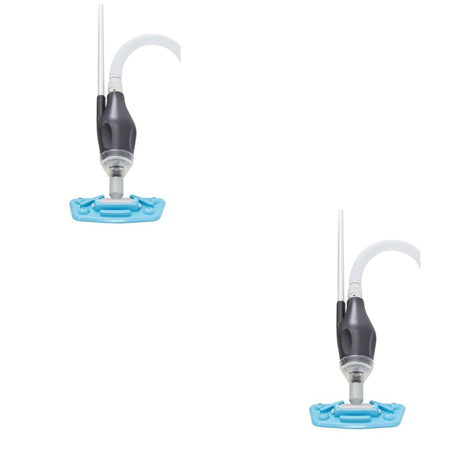 Kokido Skooba Max Swimming Pool Handheld Vacuum Cleaner, Gray (2 Pack) - VMInnovations