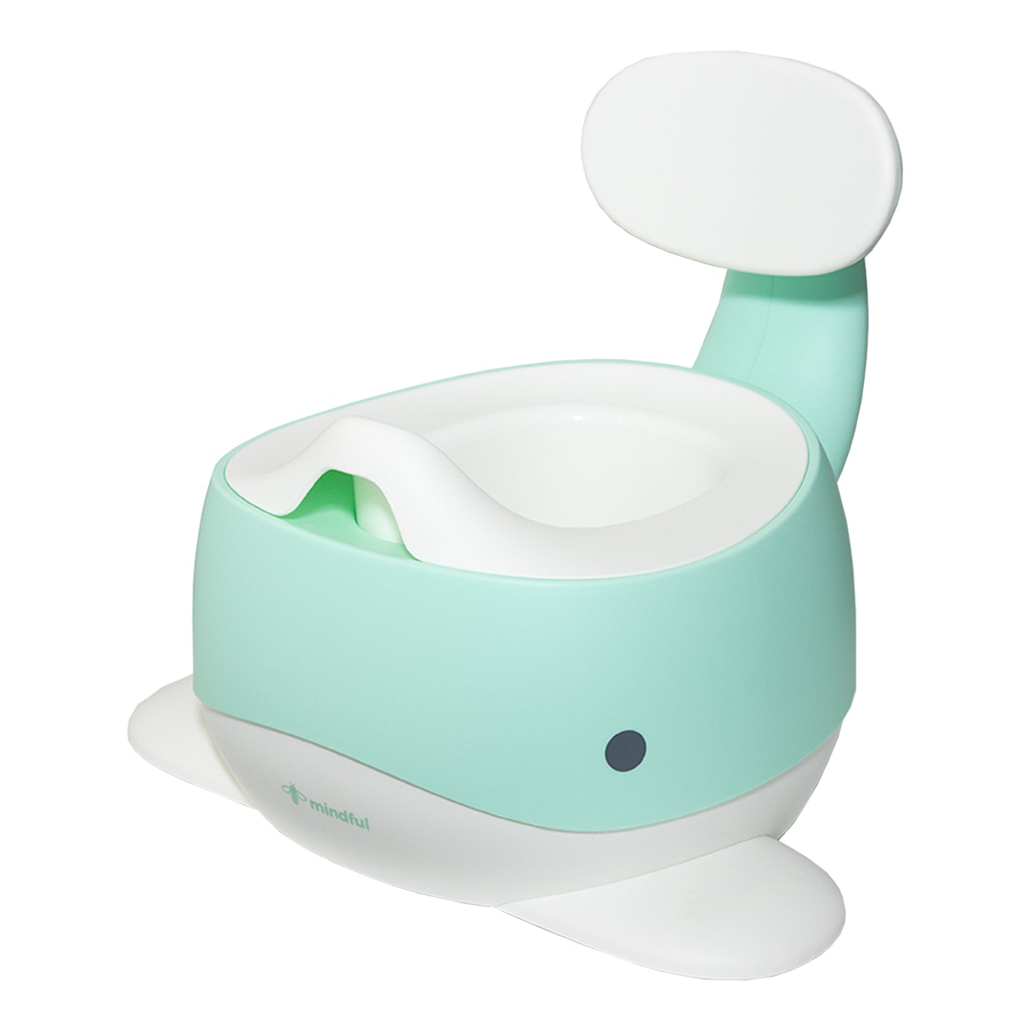 Be Mindful Moby Baby Toddlers Gender Neutral Potty Trainer Seat, Light Green (Used)