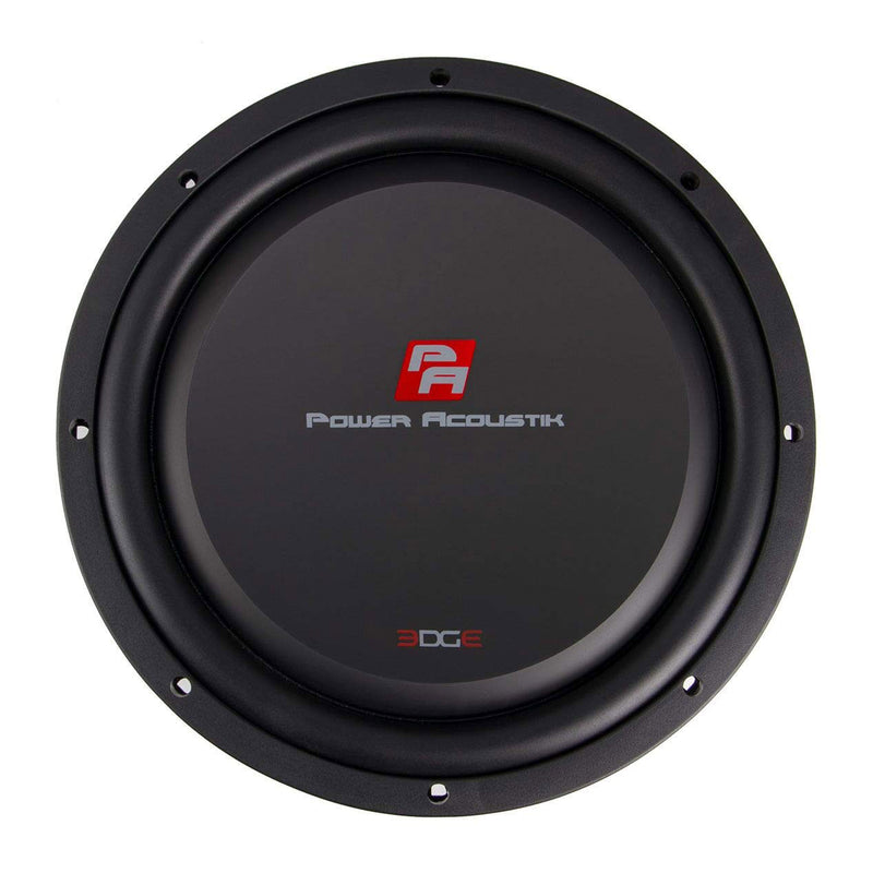 Power Acoustik 12" Powerful 700W RMS Shallow Car Subwoofer Loud Speaker, Black