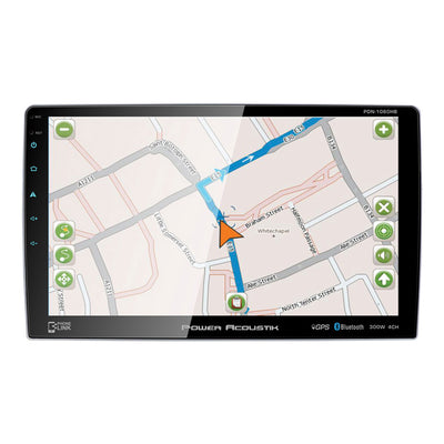 Power Acoustik PDN-1060HB 10.6 Inch Bluetooth Car Touchscreen DVD GPS Navigator