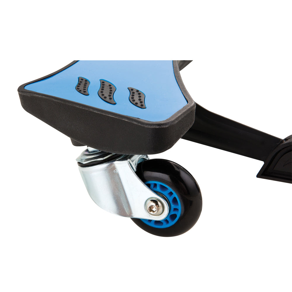 Razor PowerWing 3-Wheel Caster Powered Scooter - Blue & Black - For Parts