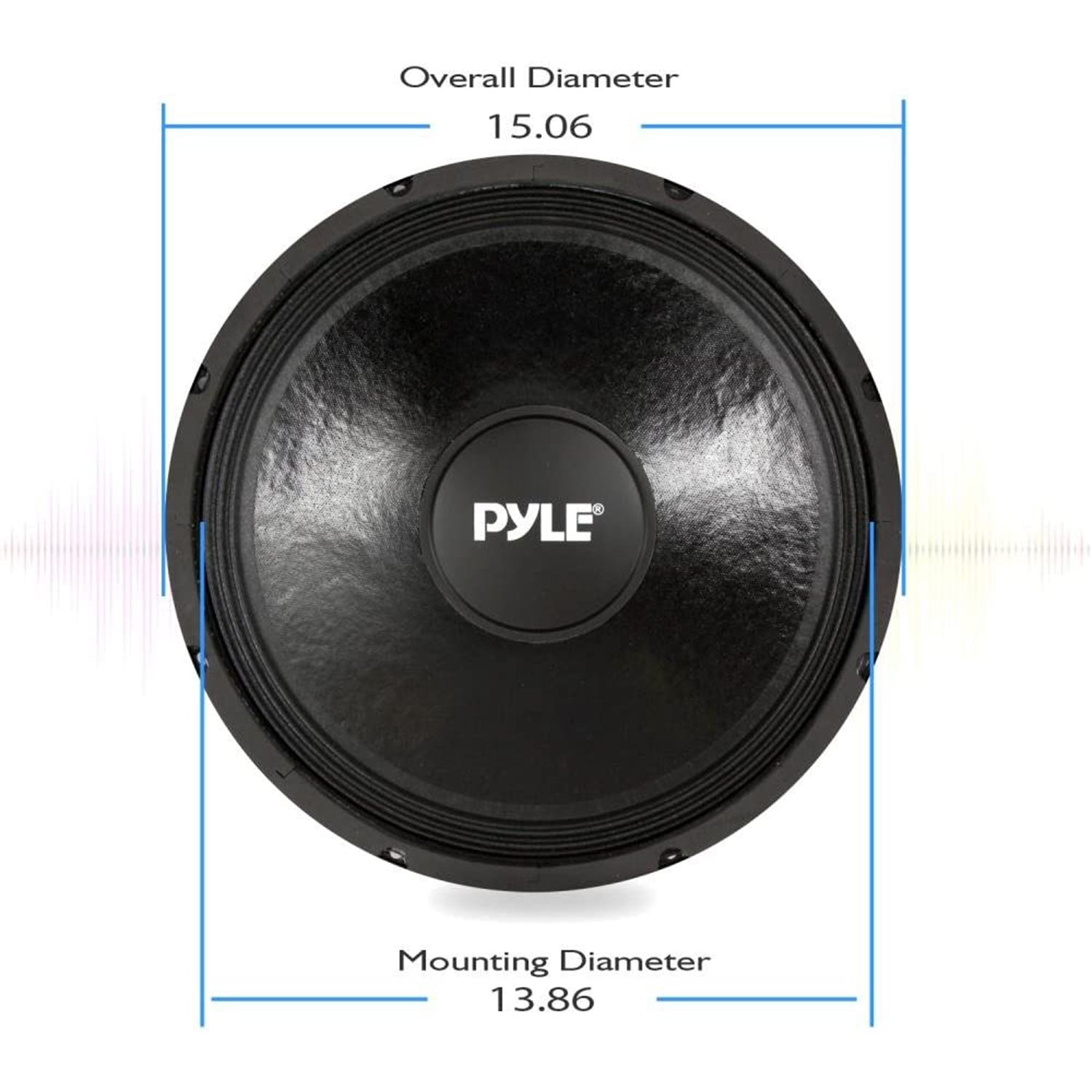 Pyle Pro PPA15 15 Inch 800 Watt 8 Ohm Professional Premium Car Audio Subwoofer