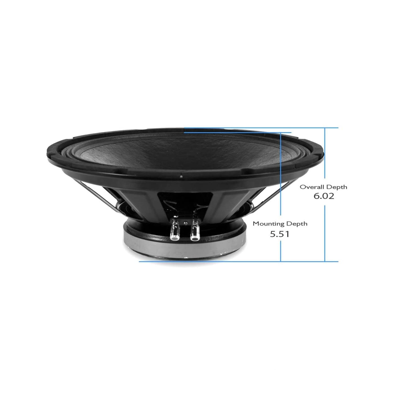 Pyle Pro PPA15 15 Inch 800 Watt 8 Ohm Professional Premium Car Audio Subwoofer