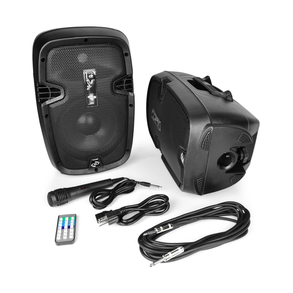 Pyle Active/Passive Bluetooth PA Dual Loudspeaker Sound System Kit (2 Pack) - VMInnovations