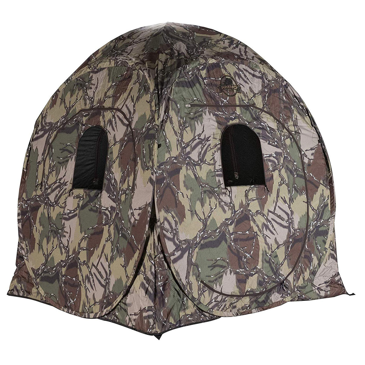 Rhino Blinds Predator Deception Water Repellent 2-Person Hunting Blind(Open Box)