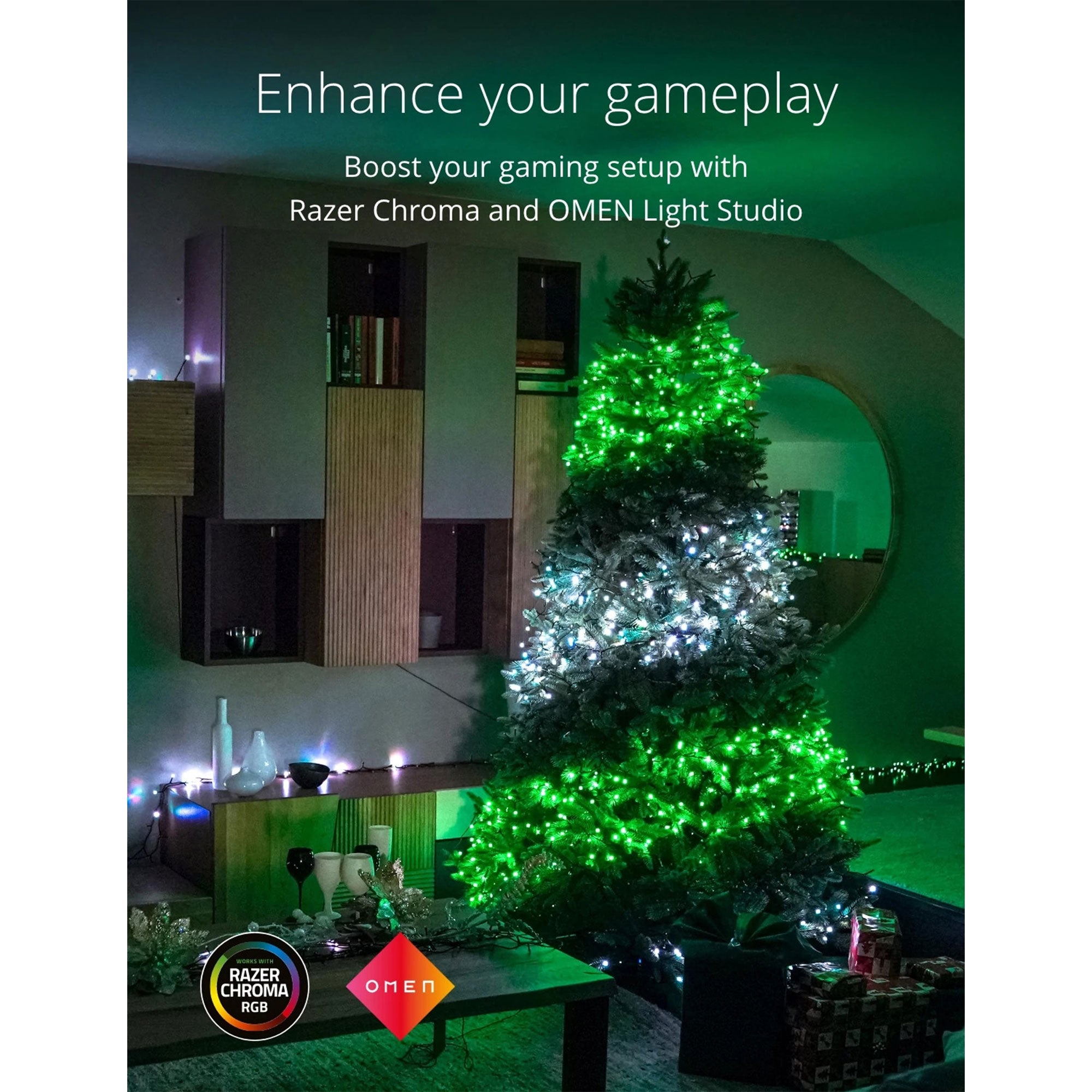 Twinkly Pre-Lit Tree App-control 5' Artificial Christmas Tree (Open Box) - VMInnovations