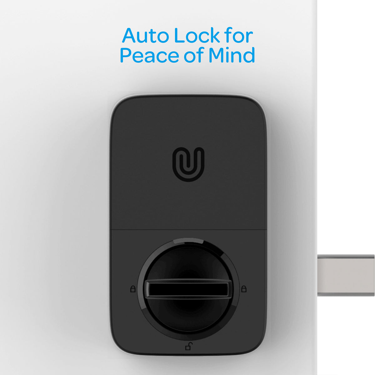 U-Tec U-Bolt Pro 6 in 1 Bluetooth Enabled Fingerprint and Keypad Smart Home Lock