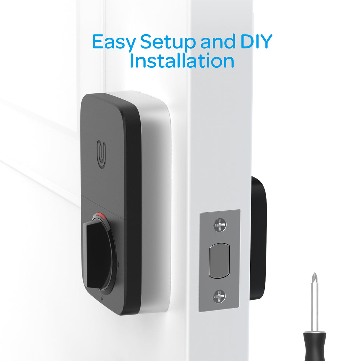 U-Tec U-Bolt Pro 6 in 1 Bluetooth Enabled Fingerprint and Keypad Smart Home Lock
