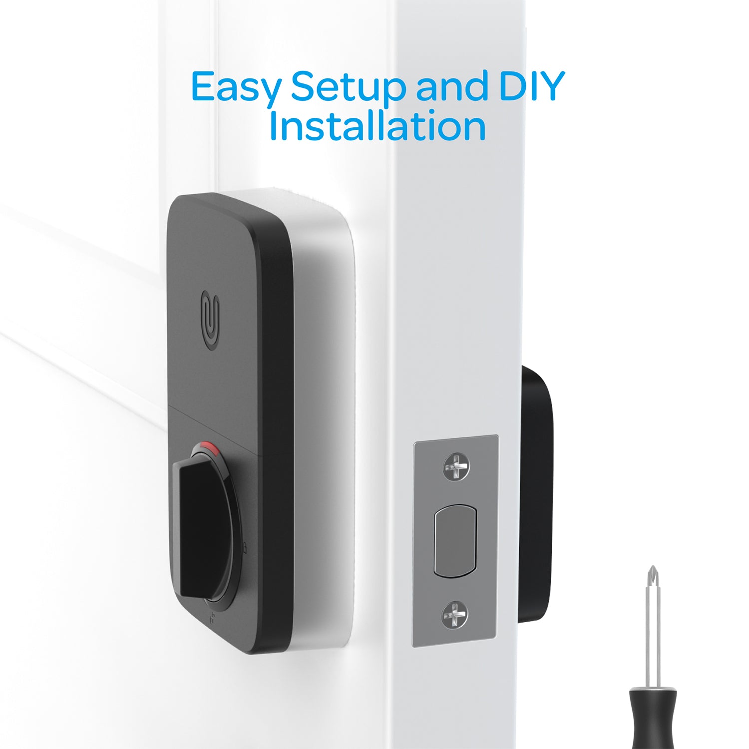 U-Tec U-Bolt Pro 6 in 1 Bluetooth Enabled Fingerprint and Keypad Smart Home Lock