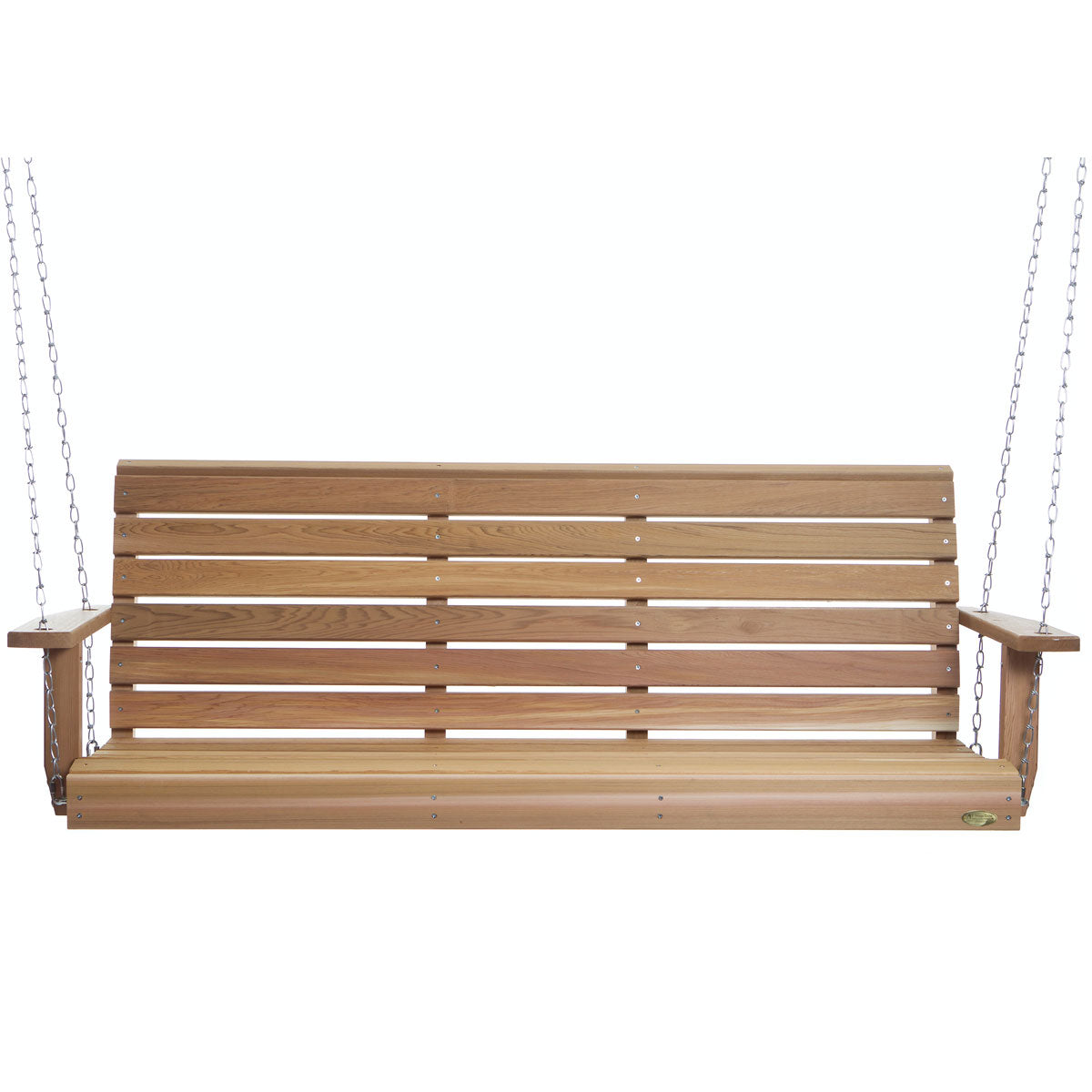 All Things Cedar PS60 Handcrafted Natural Western Red Cedar 5 Foot Porch Swing