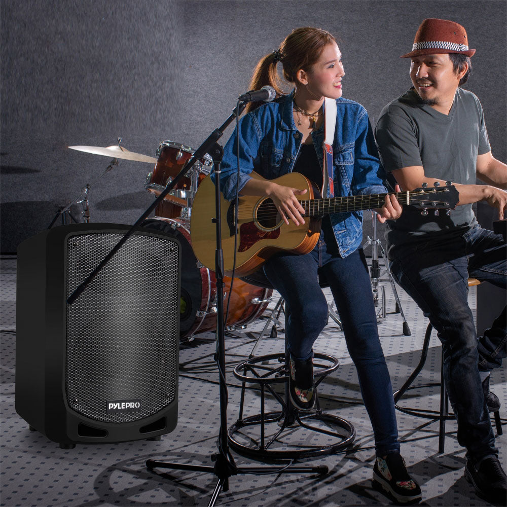 Pyle Pro PSBT65A Portable Bluetooth Speaker System w/ Handheld Microphone (Used)