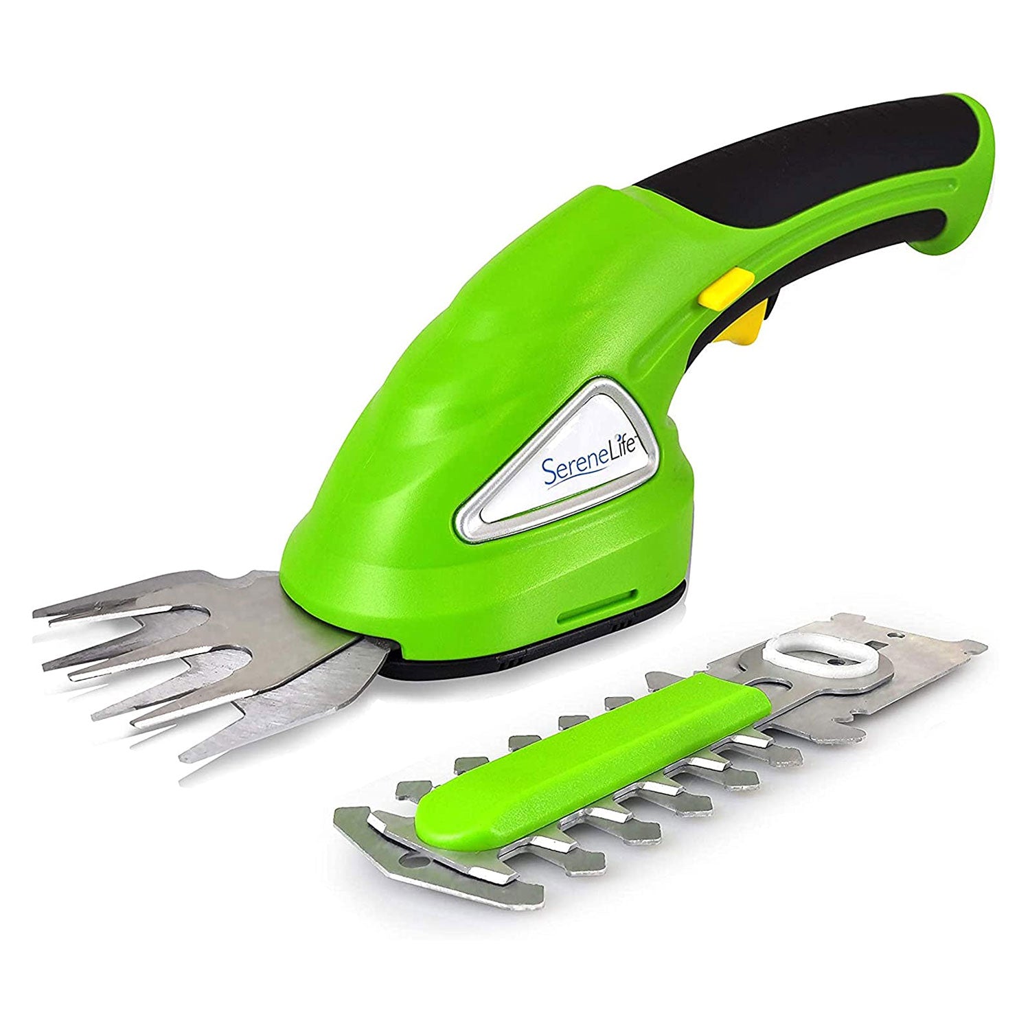 SereneLife Rechargeable Electric Handheld Cordless Grass Clipper & Hedge Trimmer - VMInnovations