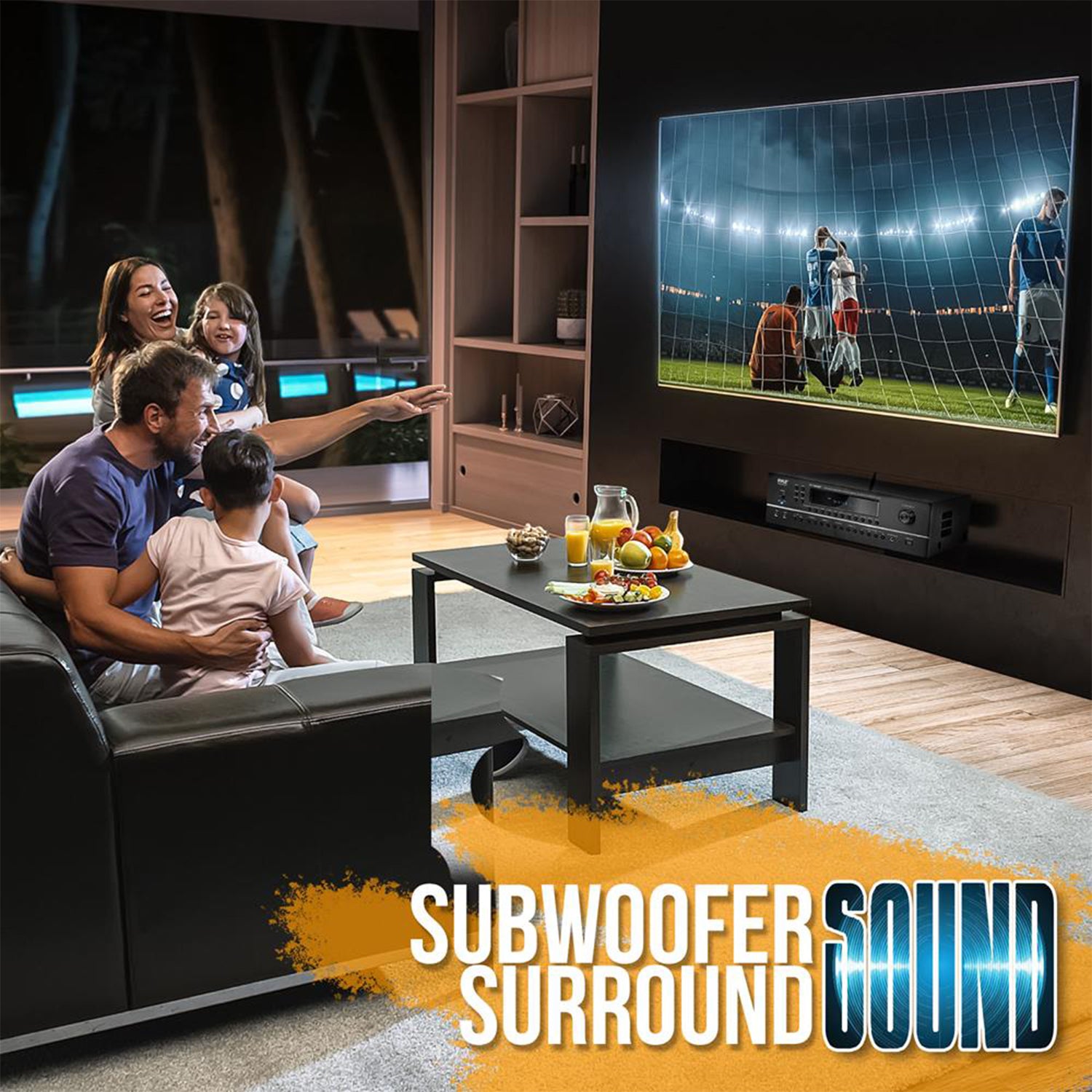 Pyle Wireless Streaming Home Theater Receiver w/ 4K Ultra Support(Open Box) - VMInnovations