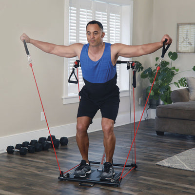 PerfectTrainer by Tony Little Home Gym Resistance Exercise Fitness (For Parts)