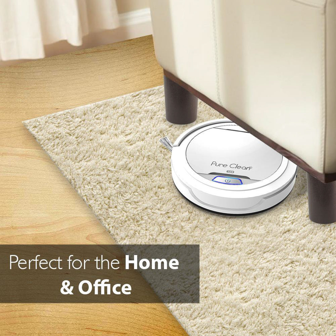 Pyle PureClean Smart Robot Vacuum Powerful Home Cleaning System, White (Used) - VMInnovations