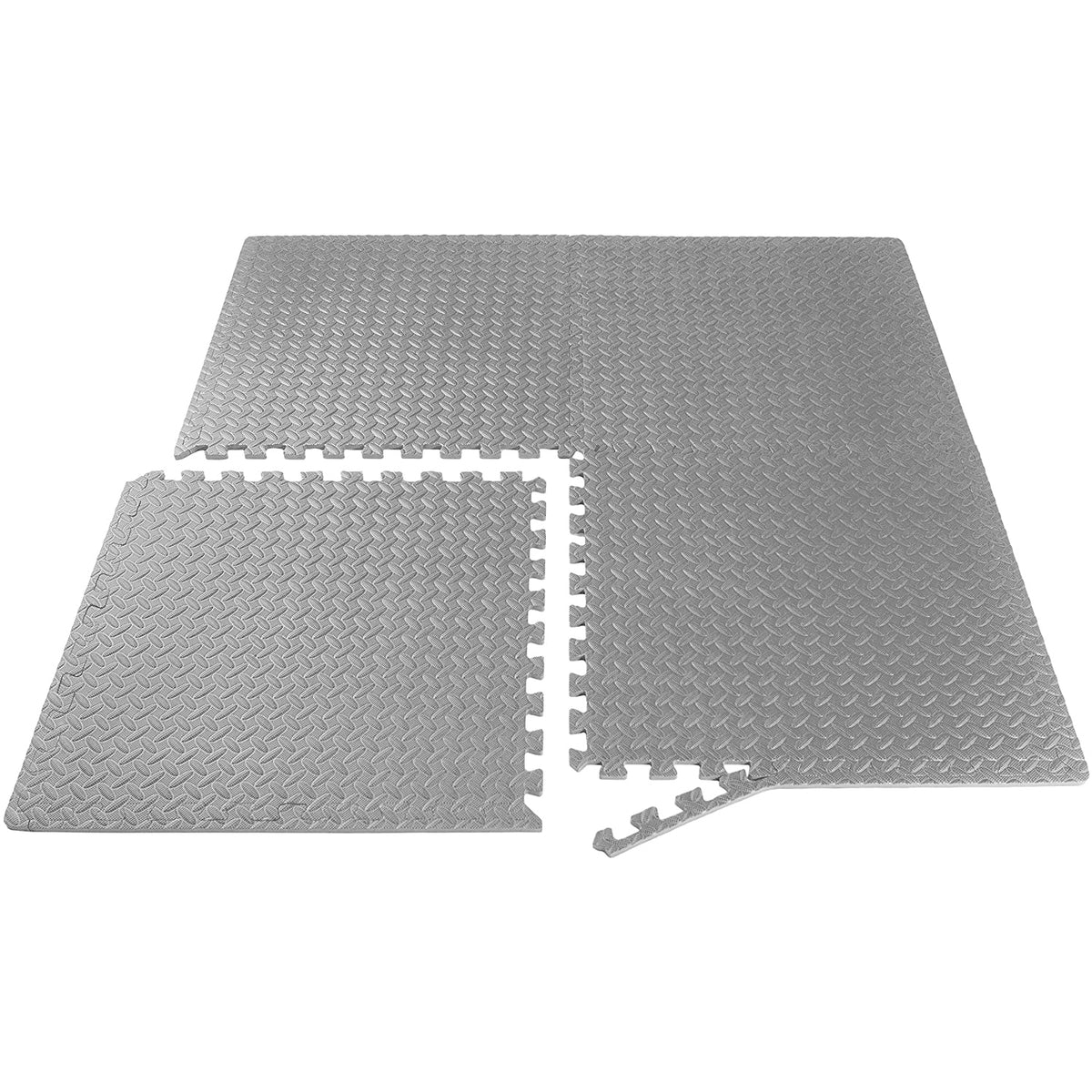 HolaHatha EVA Foam Puzzle Exercise Gym Floor Mat Interlocking Tiles (Open Box)