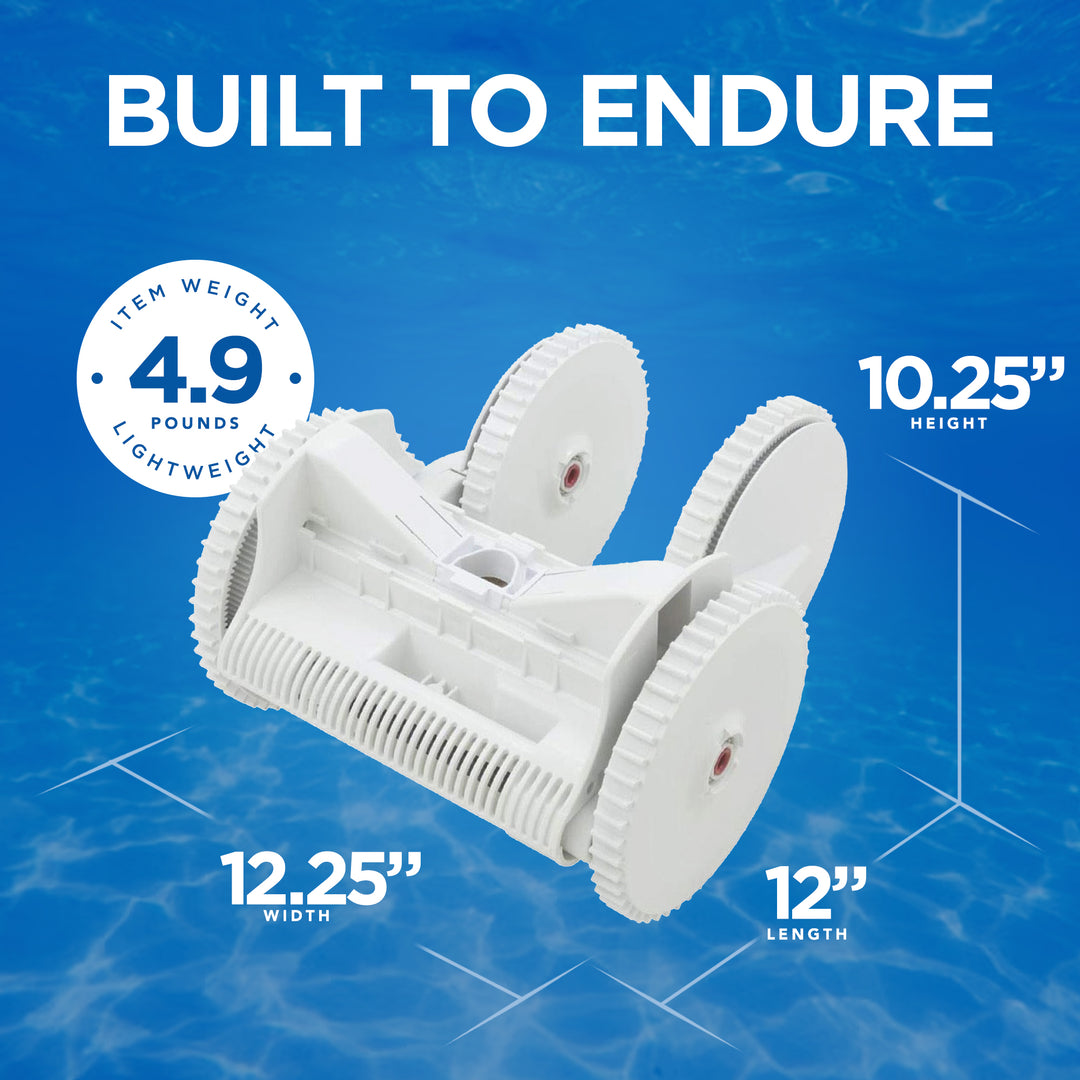 Hayward Poolvergnuegen Lower Body Conversion Pool Cleaner Kit w/ Wheel Suction - VMInnovations