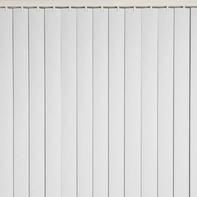 Achim Home Furnishings Patio Door Vertical Cordless Blinds, 84x78", Plain White