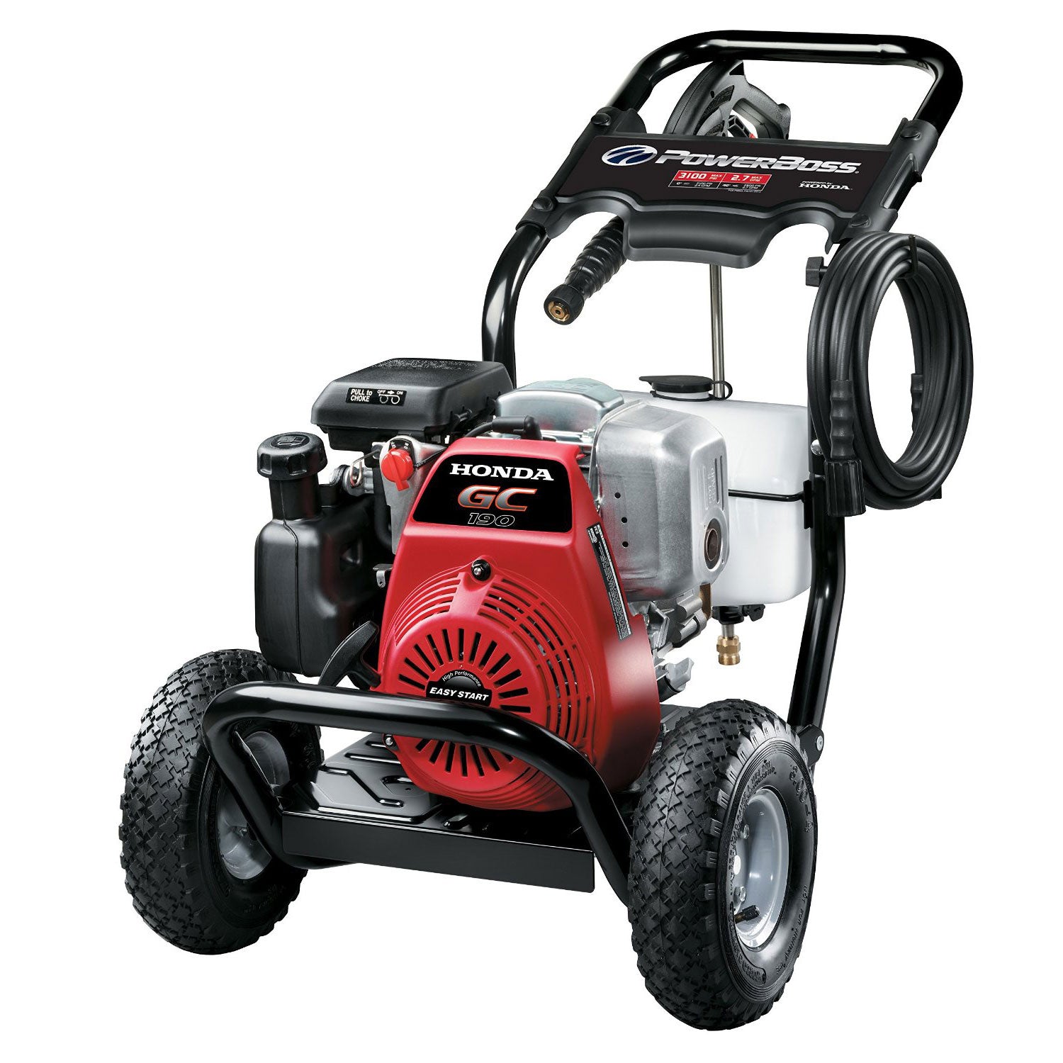 PowerBoss 20649 2.7 GPM 3100 PSI Gas Pressure Washer w/ Honda 187cc (Open Box)