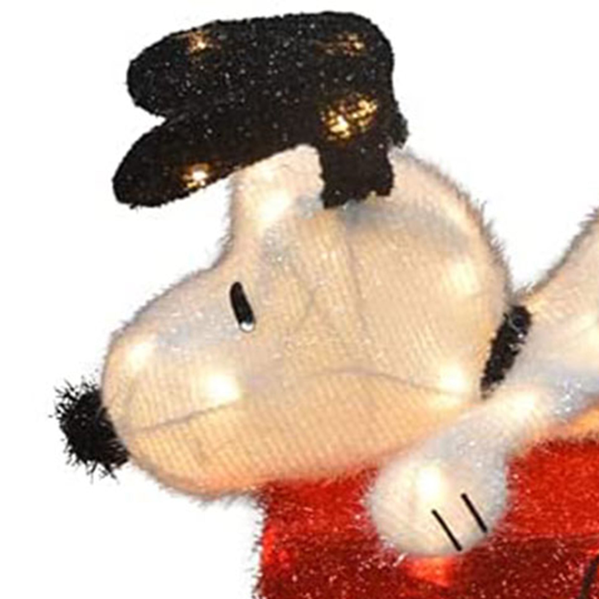 ProductWorks 36" Snoopy on Mailbox Prelit Christmas Yard Decoration (For Parts)