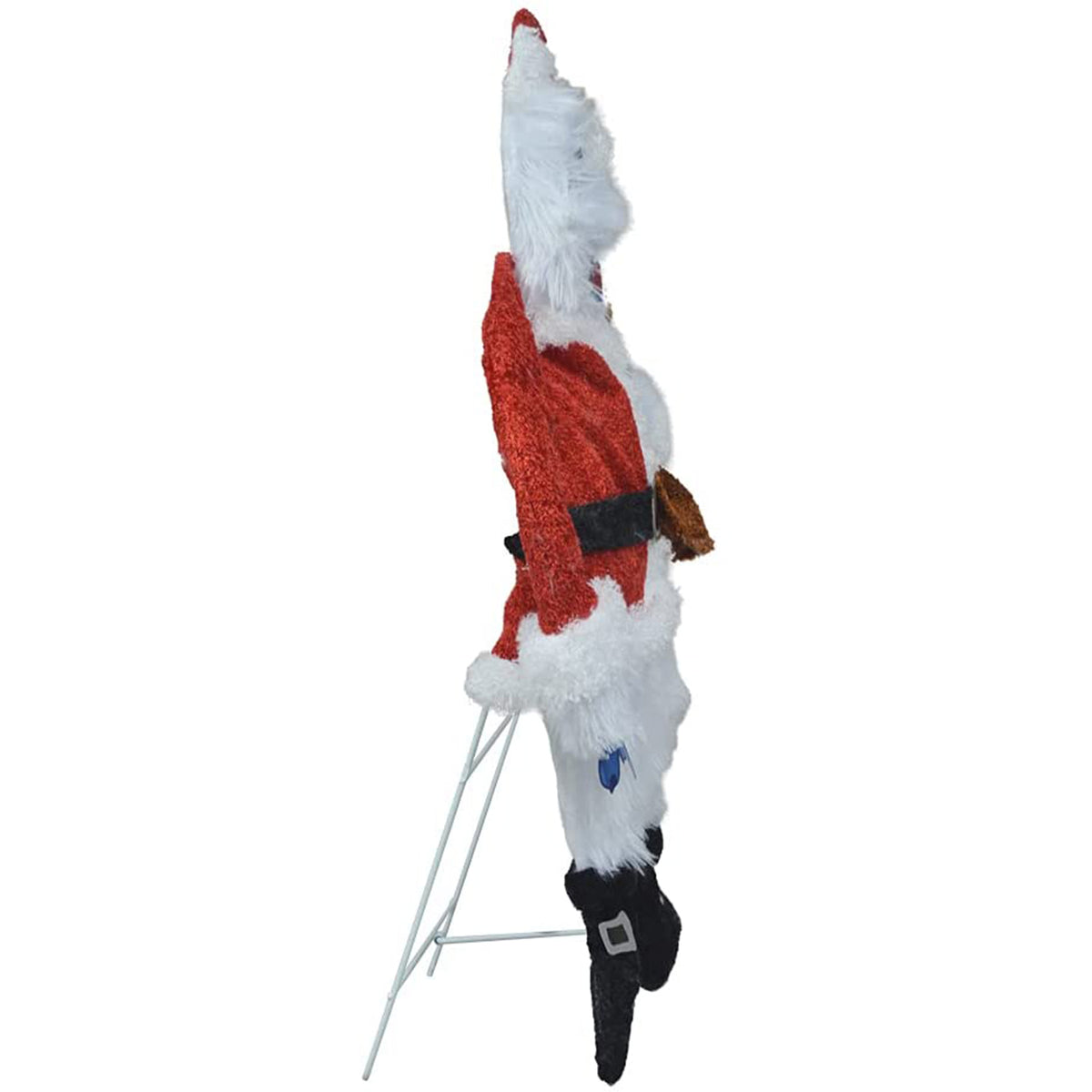 ProductWorks 32 In Bumble with Tree Star Display + Bumble Santa Yard Decoration