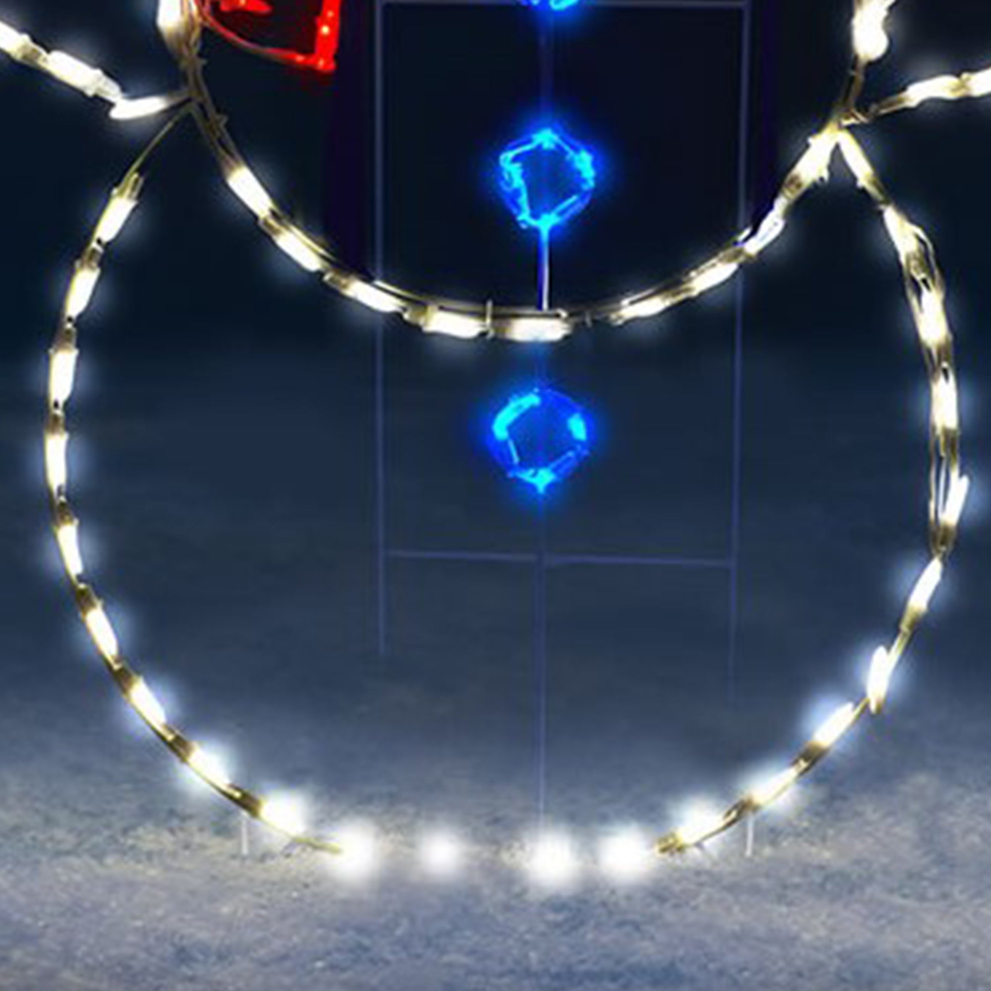 60 In Pro-Line LED Animation Juggling Snowman Christmas Decoration (Used) - VMInnovations