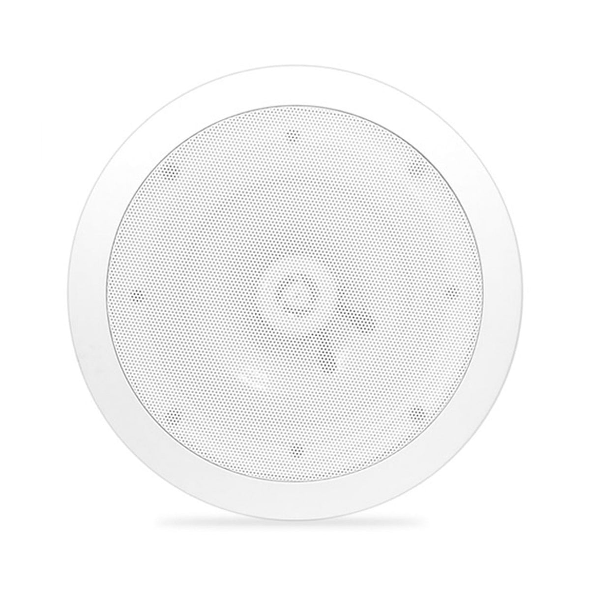 Pyle 8 Inch 400 Watt 2 Way Indoor/Outdoor In Wall Ceiling Speaker, White, 2 Pair
