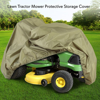 Pyle PCVLTR11 Armor Shield Universal Riding Lawn Mower Tractor Storage Cover