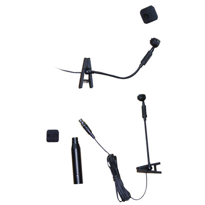 Pyle Wind Instrument/Saxophone XLR Mini Cardioid Condenser Microphone (2 Pack)