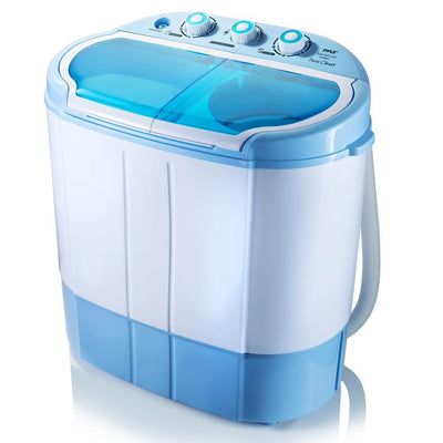 Pyle 2 in 1 Mini Top Load Washing Machine and Spin Dryer Unit (Open Box)