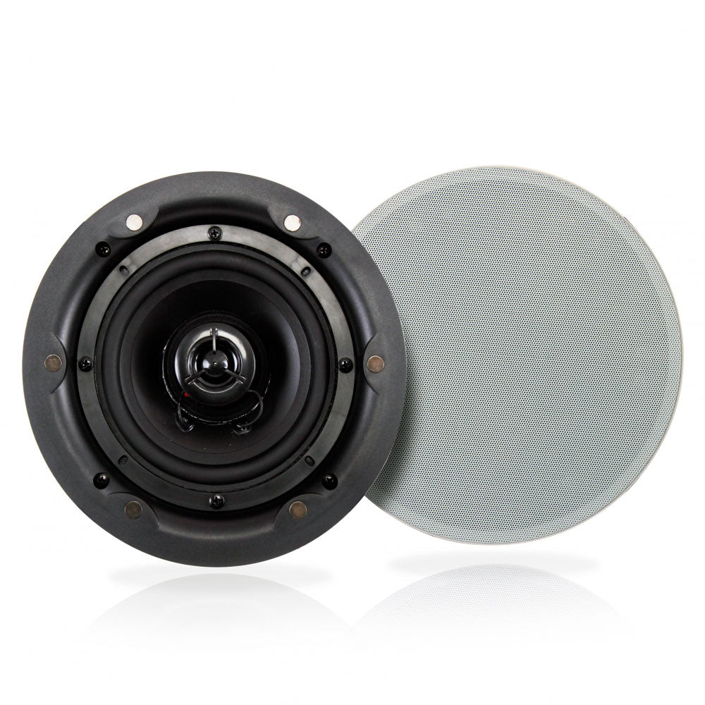 Pyle PWRC55BT Dual 5.25" 240W In Wall/Ceiling Bluetooth Home Audio Speaker Kit