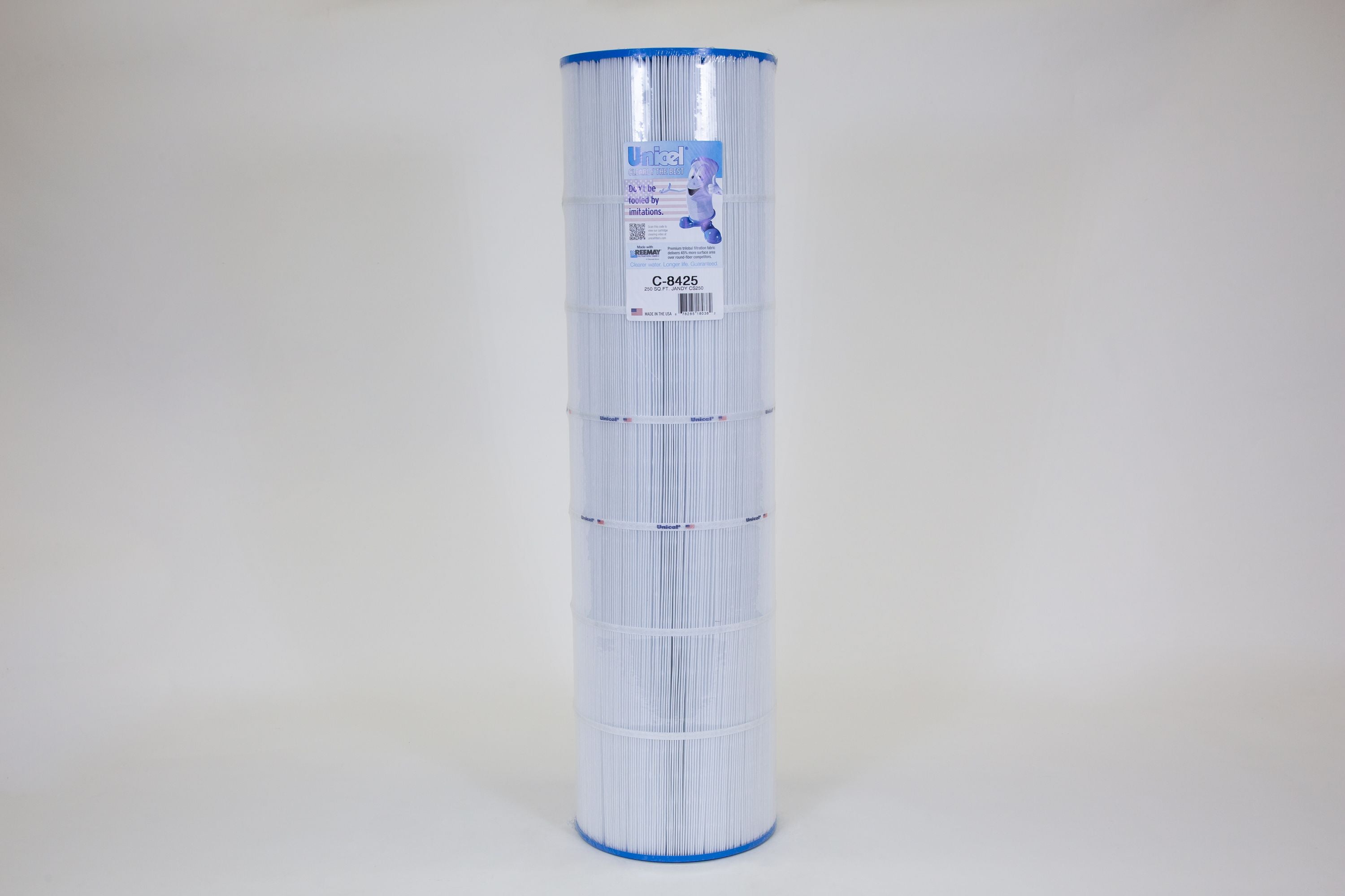 Unicel C-8425 Replacement 200 Sq Ft Swimming Pool Filter Cartridge, 250 Pleats - VMInnovations