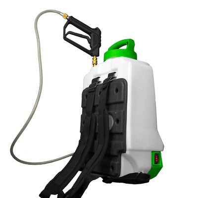 Green Touch Industries Strom 18 Volt Electric Backpack Sprayer, 4 Gal (Open Box)