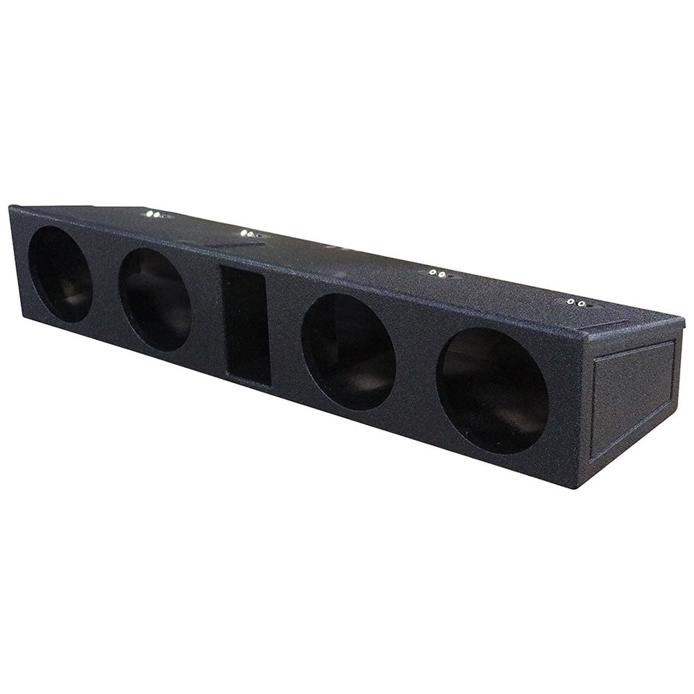 QPower 8 Inch Quad Port Subwoofer Box for Ford F150 and F250/350 (Used) - VMInnovations
