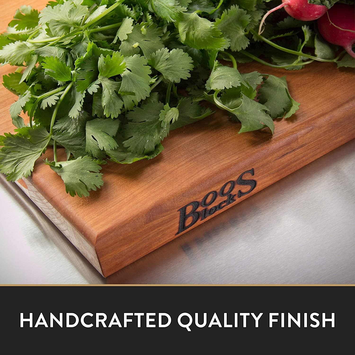 John Boos 18 Inch Cutting Board Block Bundle w/ Natural Moisture Cream (3 Pack)