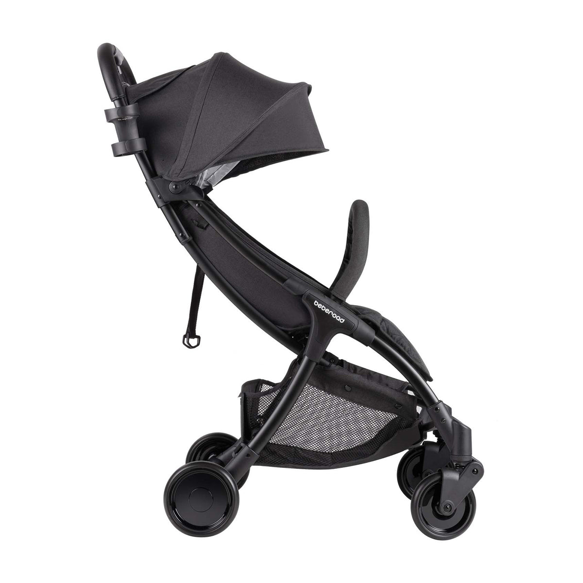 Beberoad R2 Ultra Light Baby Newborn Stroller with Waterproof Canopy, Dark Gray
