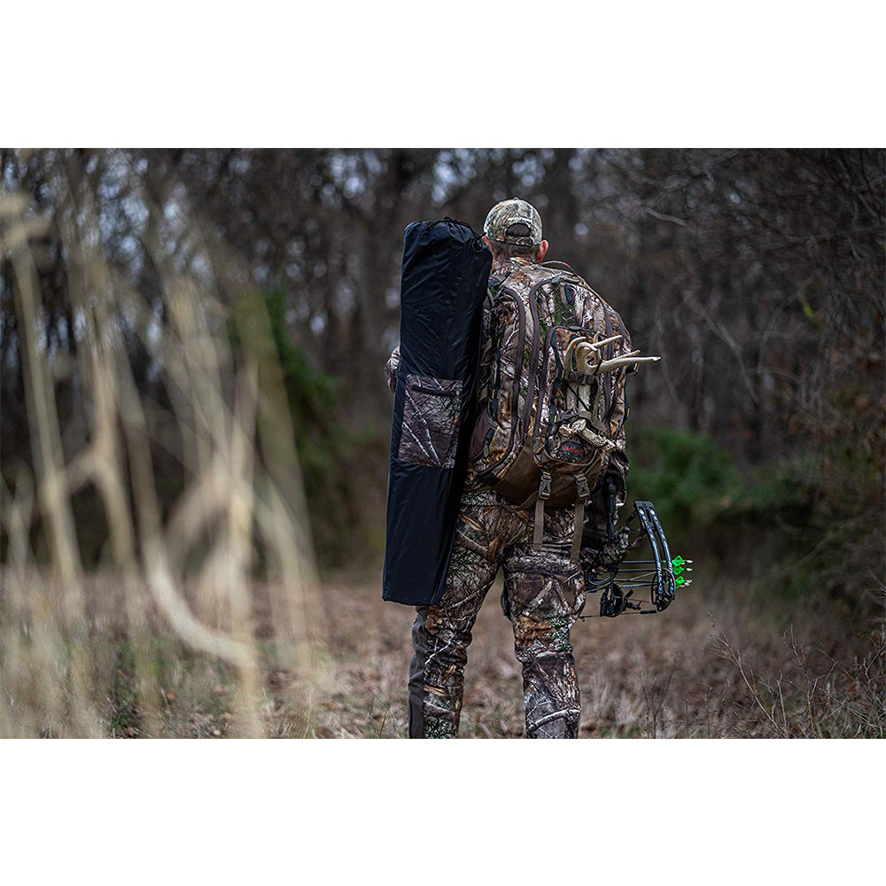 Rhino Blinds 3 Person Hunting Ground Blind, Mossy Oak Breakup Country (Used)