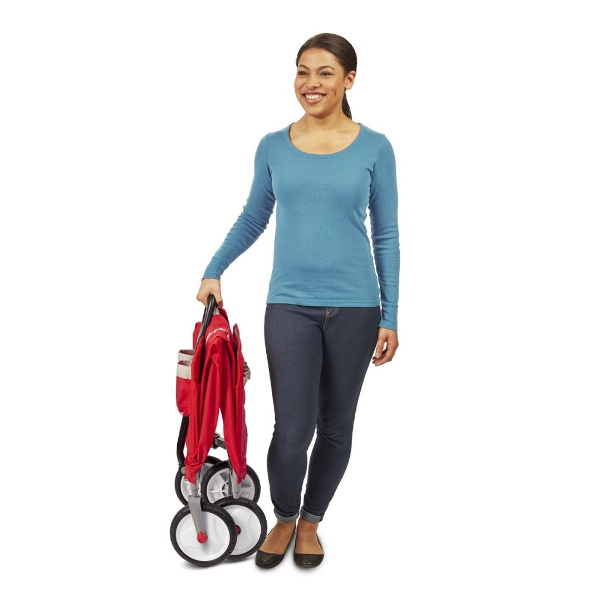 Radio Flyer All Terrain 3-in-1 Off Road EZ Fold Wagon for Kids/Cargo (Open Box) - VMInnovations