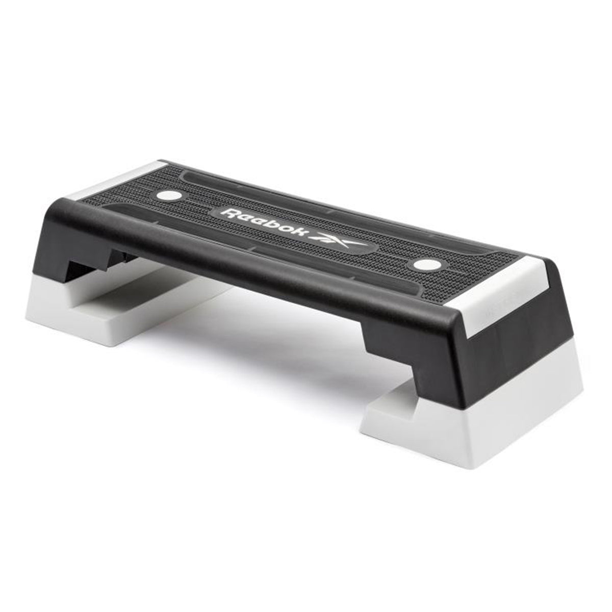 Reebok Fitness Multipurpose Aerobic and Strength Training Workout Step, White