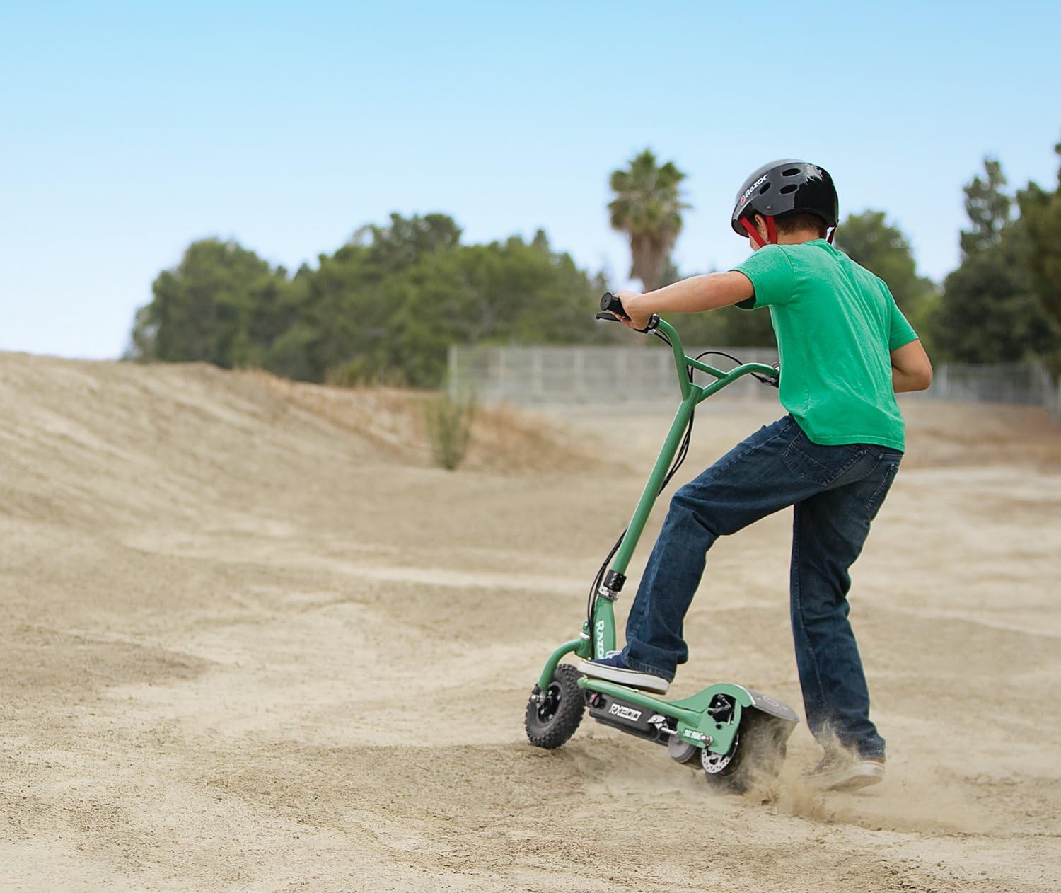 Razor RX200 Electric Off Road Kids Scooter, Rear Wheel Drive, Disc Brakes (Used)