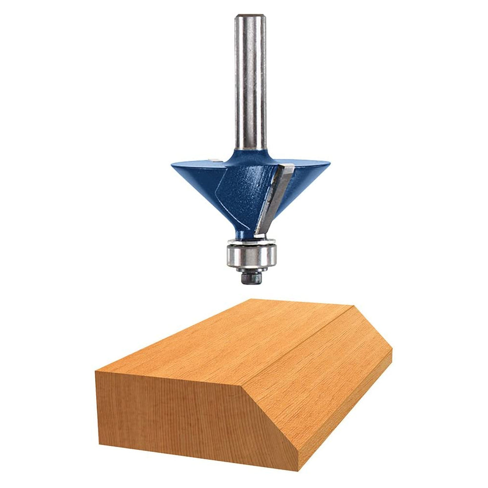 Bosch Universal Shank Carbide Tipped 0.25 Inch Router Bit Set, 6pc (Open Box) - VMInnovations