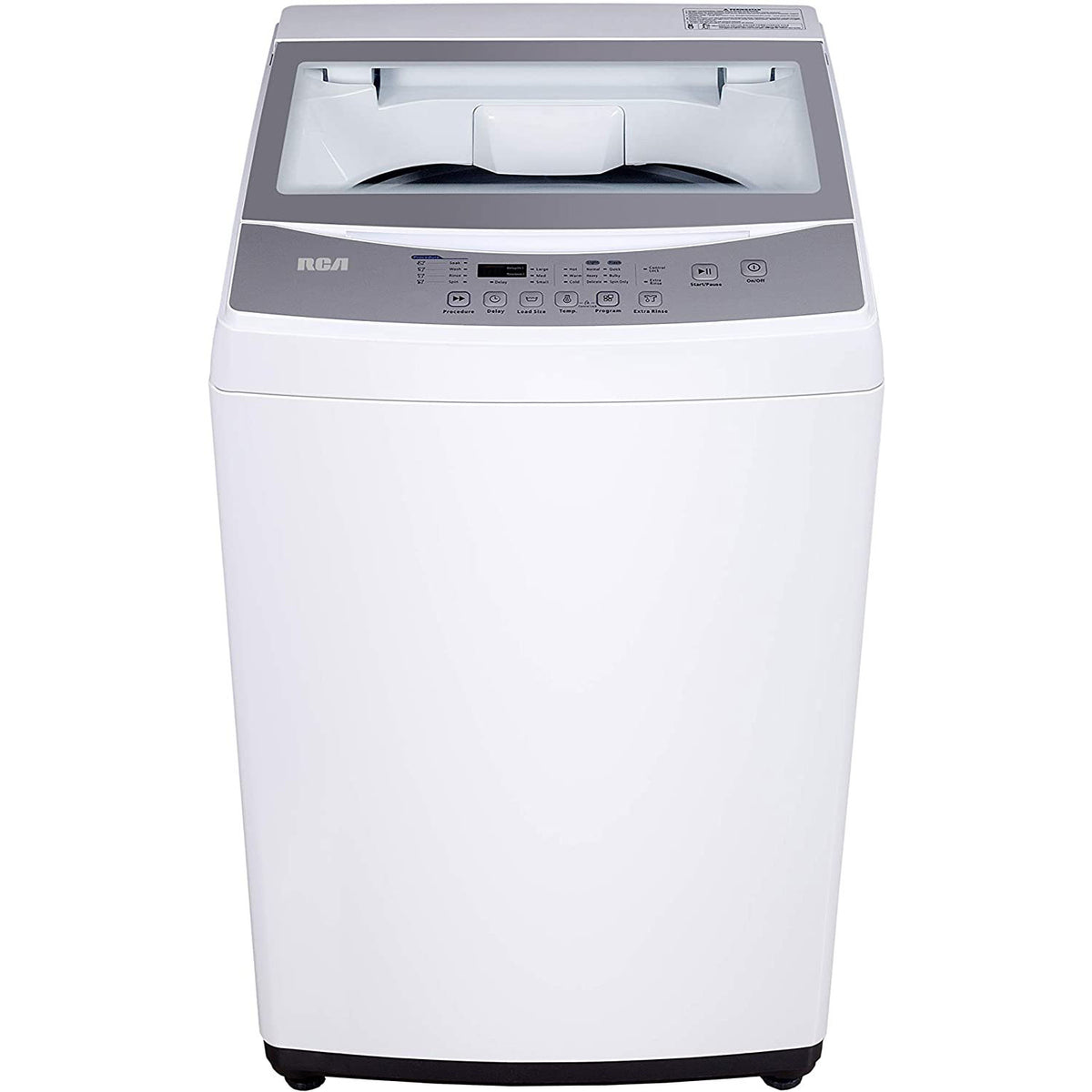 RCA RPW210 2 Cubic Foot Portable Washing Machine for Home and Apartment, White
