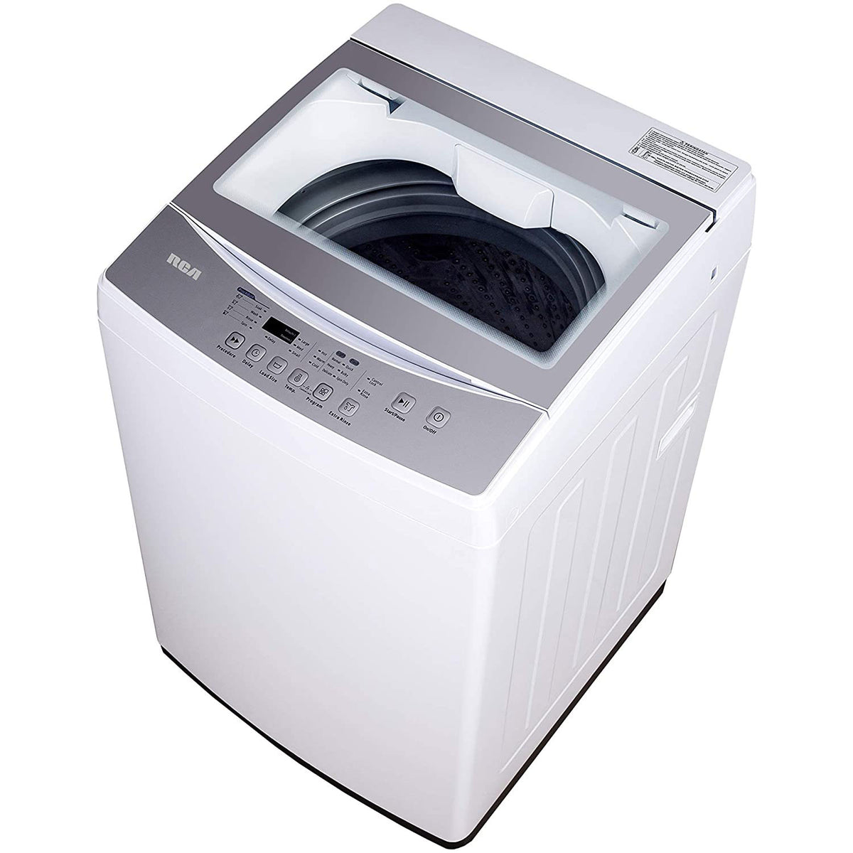 RCA RPW210 2 Cubic Foot Portable Washing Machine for Home and Apartment, White