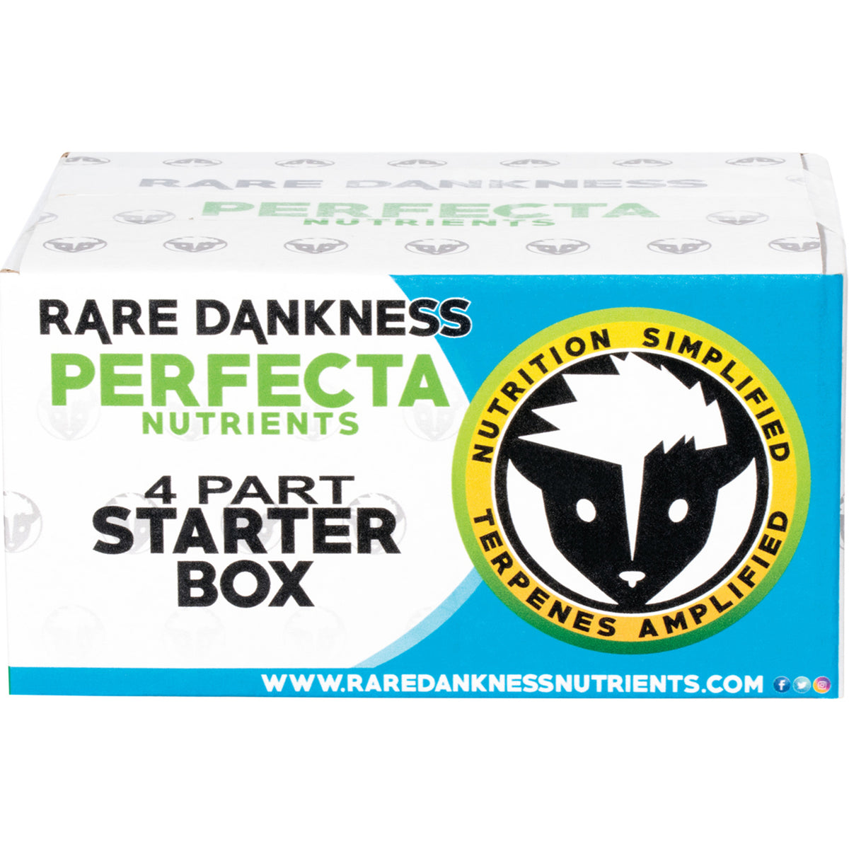 Rare Dankness Nutrients 4 Part Starter Box for Home Hydroponic Gardens(Open Box)