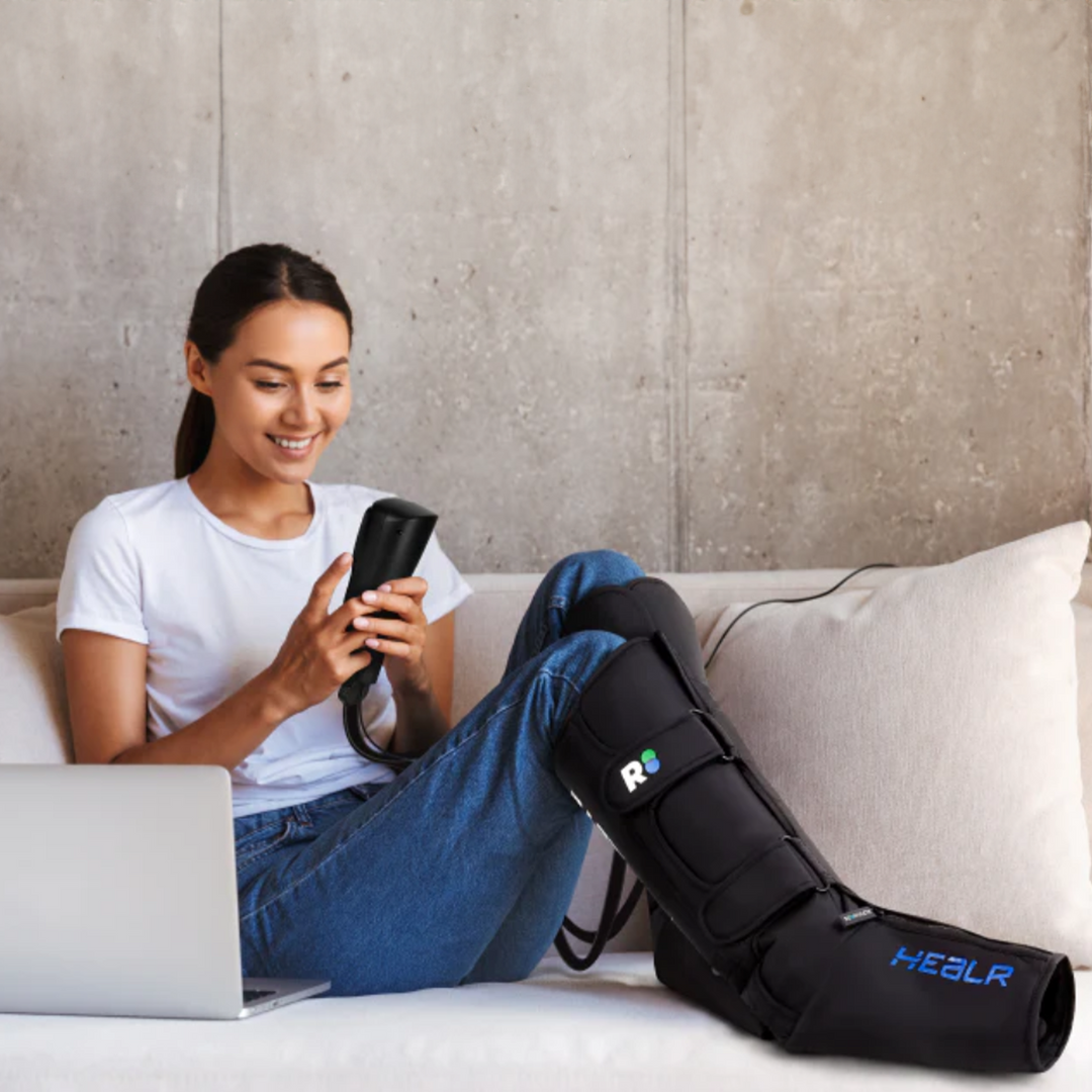 REATHLETE HEALR Leg, Calf, and Foot Massager for Circulation Improvement (Used) - VMInnovations